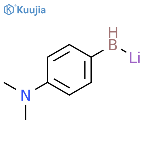 LITHIUM, [[4-(DIMETHYLAMINO)PHENYL]BORYL]- structure