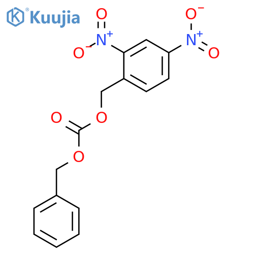 Carbonic acid, (2,4-dinitrophenyl)methyl phenylmethyl ester structure