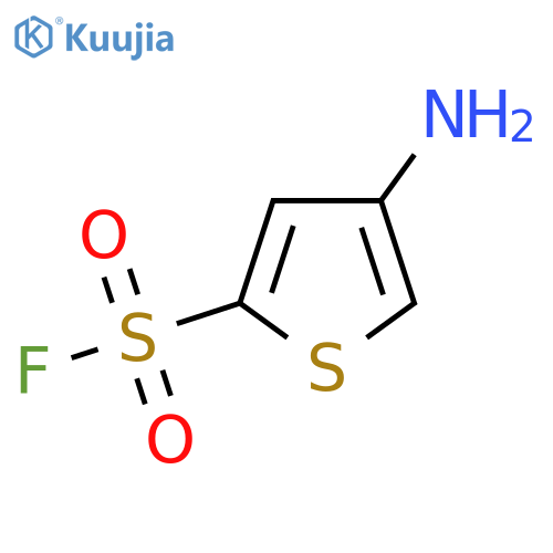 4-aminothiophene-2-sulfonyl fluoride structure