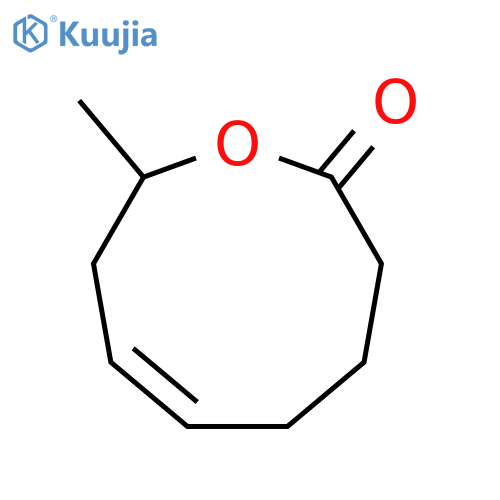 2(3H)-OXONINONE, 4,5,8,9-TETRAHYDRO-9-METHYL-, (6Z)- structure