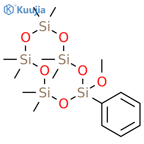 CYCLOPENTASILOXANE, 2-METHOXY-4,4,6,6,8,8,10,10-OCTAMETHYL-2-PHENYL- structure