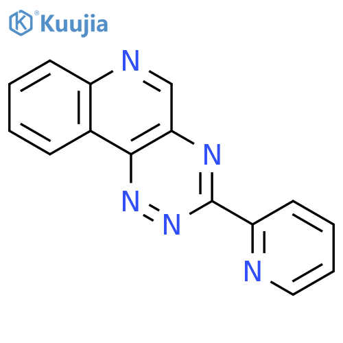 1,2,4-Triazino[5,6-c]quinoline, 3-(2-pyridinyl)- structure