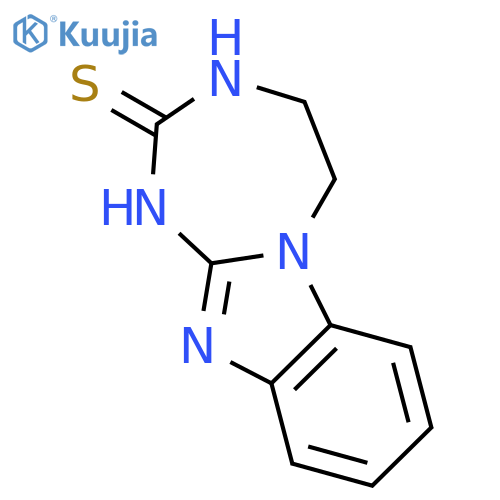 4,5-dihydro-1H-[1,3,5]Triazepino[1,2-a]benzimidazole-2(3H)-thione structure