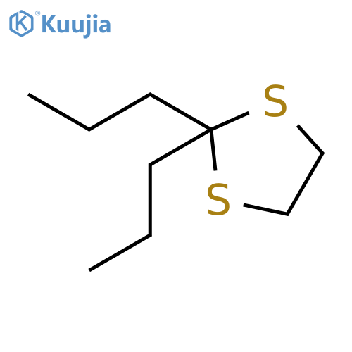 1,3-Dithiolane, 2,2-dipropyl- structure