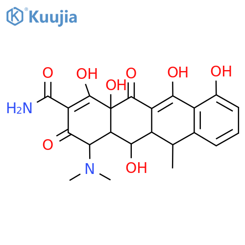 5-Hydroxy-alpha-6-deoxytetracycline structure