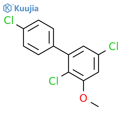 1,1'-Biphenyl, 2,4',5-trichloro-3-methoxy- structure
