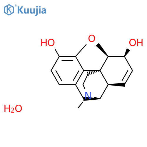 Morphine Monohydrate structure