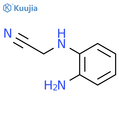 Acetonitrile, 2-[(2-aminophenyl)amino]- structure