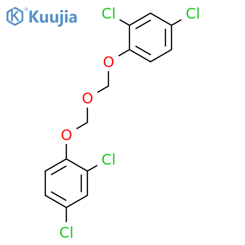 Benzene, 1,1'-[oxybis(methyleneoxy)]bis[2,4-dichloro- structure
