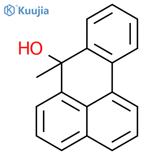 7H-Benz[de]anthracen-7-ol, 7-methyl- structure
