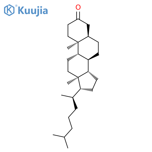 5b-Cholestan-3-one structure