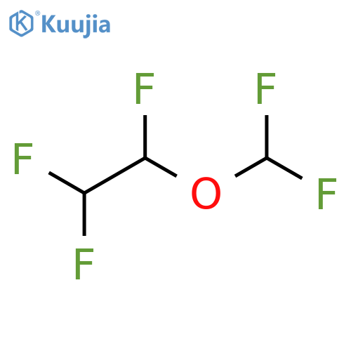 Ethane,1-(difluoromethoxy)-1,2,2-trifluoro- structure