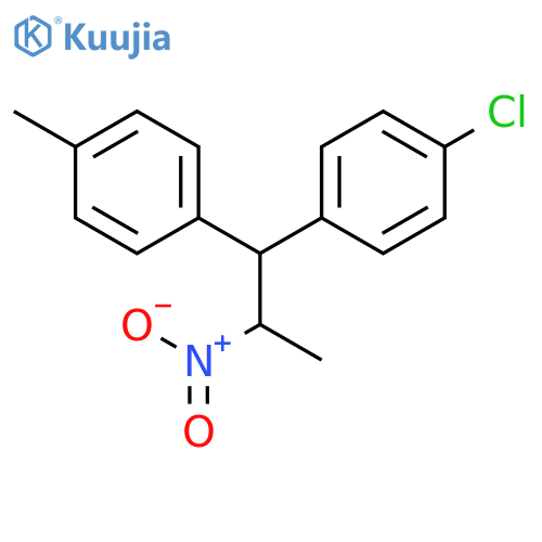 BENZENE, 1-CHLORO-4-[1-(4-METHYLPHENYL)-2-NITROPROPYL]- structure