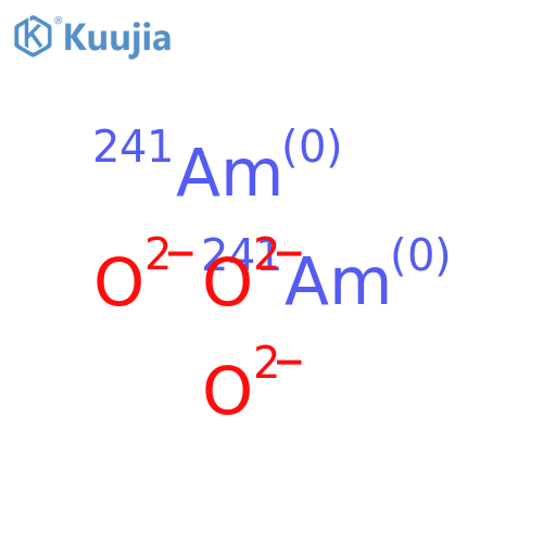 Americium-241 oxide structure