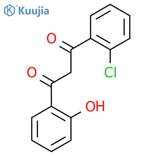 1,3-Propanedione, 1-(2-chlorophenyl)-3-(2-hydroxyphenyl)- structure