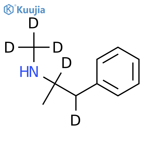 Benzeneethan-a,b-d2-amine, a-methyl-N-(methyl-d3)- structure