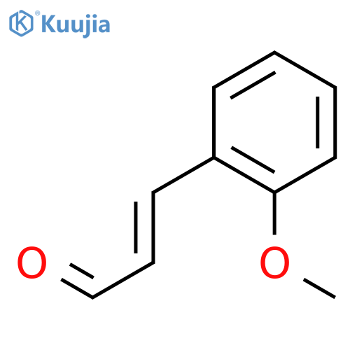 3-(2-methoxyphenyl)prop-2-enal structure