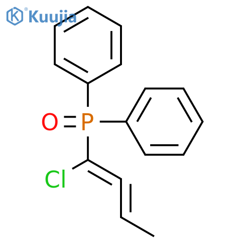 Phosphine oxide, (1-chloro-1,2-butadienyl)diphenyl- structure