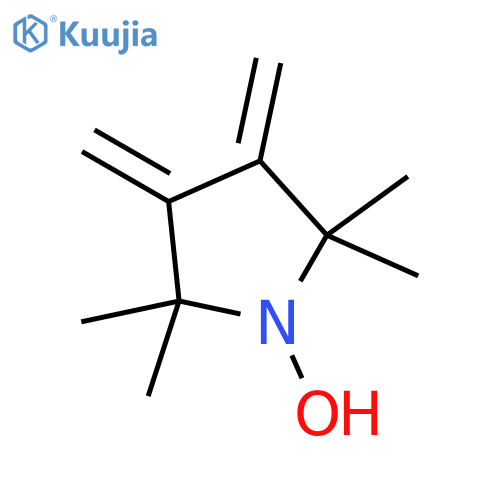 1-Pyrrolidinyloxy, 2,2,5,5-tetramethyl-3,4-bis(methylene)- structure
