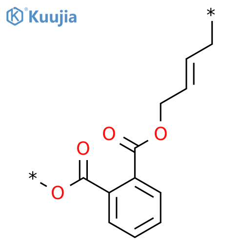 POLY(OXYCARBONYL-1,2-PHENYLENECARBONYLOXY-2-BUTENE-1,4-DIYL) structure