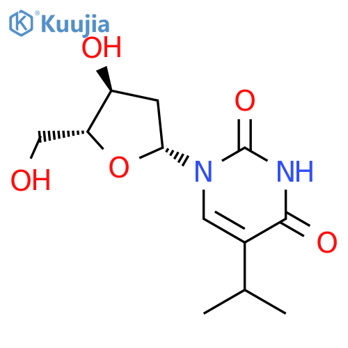 5-Isopropyl-2'-deoxyuridine structure