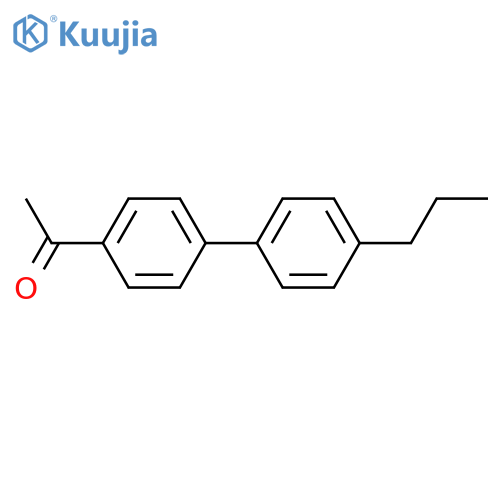 Ethanone,1-(4'-propyl[1,1'-biphenyl]-4-yl)- structure
