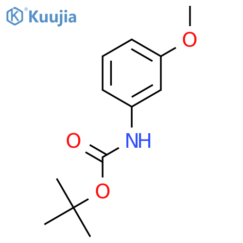 tert-butyl N-(3-methoxyphenyl)carbamate structure