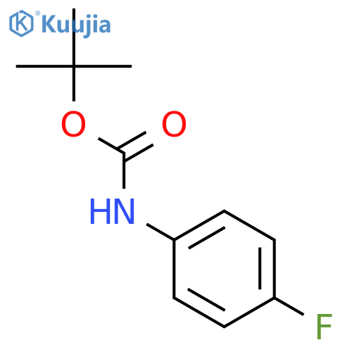 tert-Butyl 4-Fluorophenylcarbamate structure