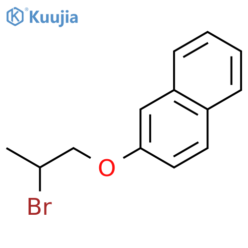 Naphthalene, 2-(2-bromopropoxy)- structure