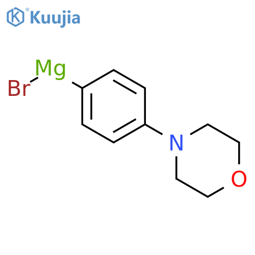MAGNESIUM, BROMO[4-(4-MORPHOLINYL)PHENYL]- structure