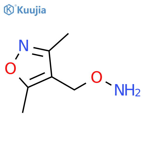 O-(dimethyl-1,2-oxazol-4-yl)methylhydroxylamine structure