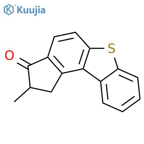 3H-Benz[b]indeno[4,5-d]thiophen-3-one, 1,2-dihydro-2-methyl- structure
