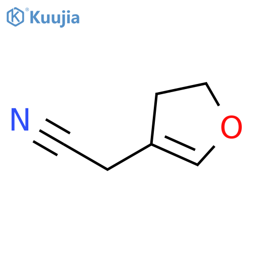 3-FURANACETONITRILE, 4,5-DIHYDRO- structure
