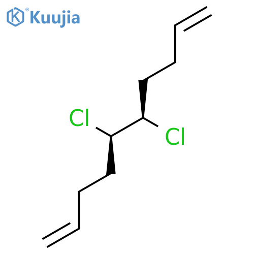 1,9-Decadiene, 5,6-dichloro-, (5R,6R)-rel- structure
