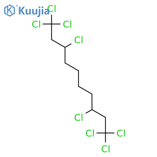 1,1,1,3,8,10,10,10-OCTACHLORODECANE structure