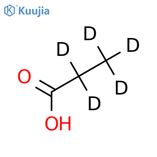 Propionic Acid-d5 structure