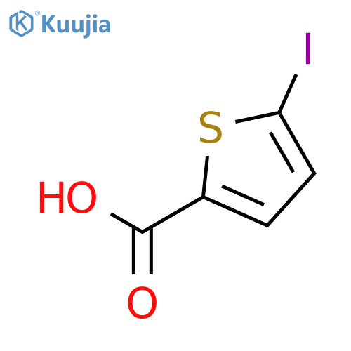 5-Iodothiophene-2-carboxylic acid structure