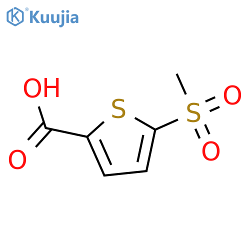 5-(Methylsulfonyl)thiophene-2-carboxylic acid structure