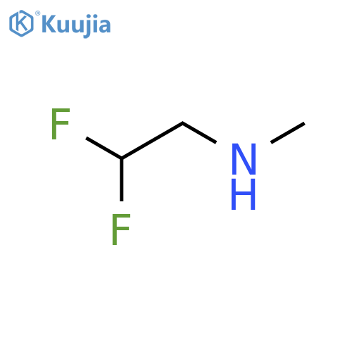 Ethanamine, 2,2-difluoro-N-methyl- structure