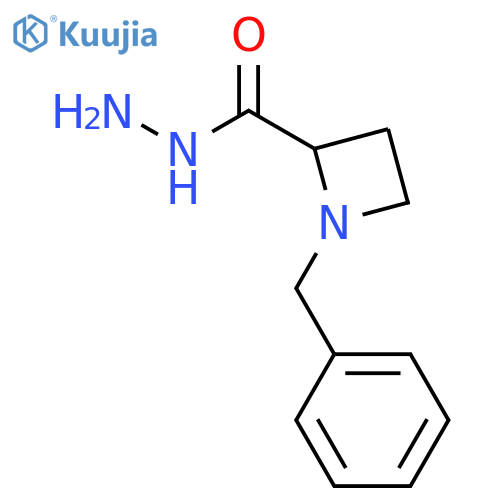 1-Benzylazetidine-2-carbohydrazide structure