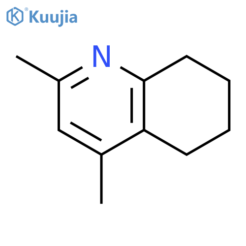 5,6,7,8-Tetrahydro-2,4-dimethylquinoline structure