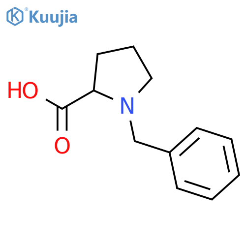 1-Benzylpyrrolidine-2-carboxylic acid structure