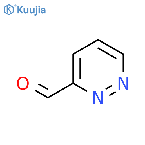pyridazine-3-carbaldehyde structure