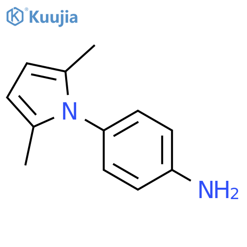 4-(2,5-Dimethyl-pyrrol-1-yl)-phenylamine structure