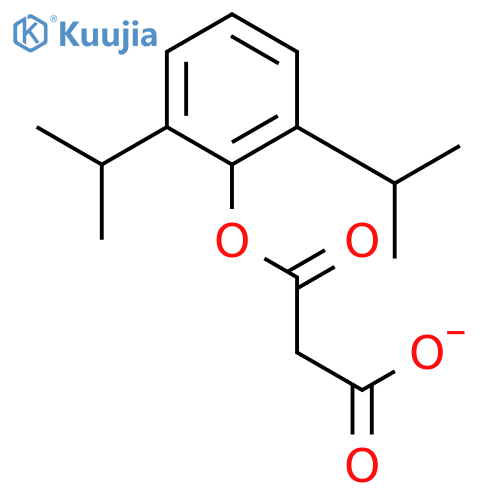 3-[2,6-Di(propan-2-yl)phenoxy]-3-oxopropanoate structure