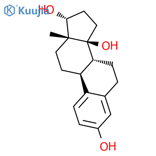 Estra-1,3,5(10)-triene-3,14,17-triol, (14b,17a)- structure