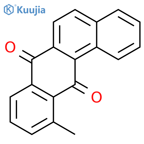Benz[a]anthracene-7,12-dione, 11-methyl- structure