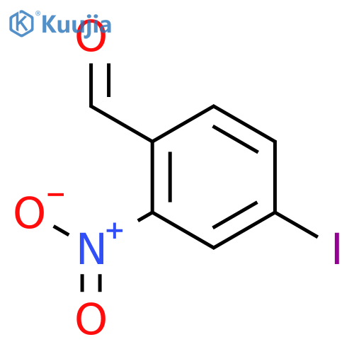 Benzaldehyde, 4-iodo-2-nitro- structure