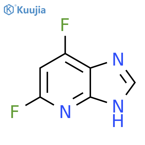 5,7-difluoro-3H-Imidazo[4,5-b]pyridine structure