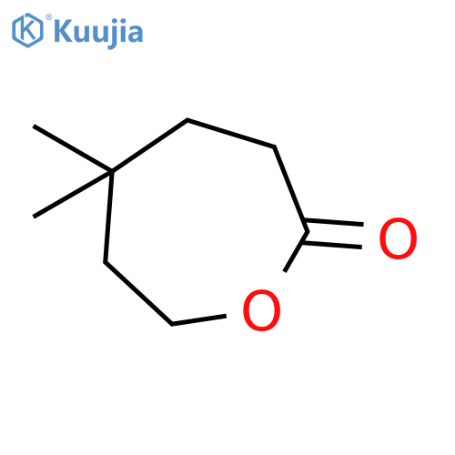 5,5-dimethyloxepan-2-one structure